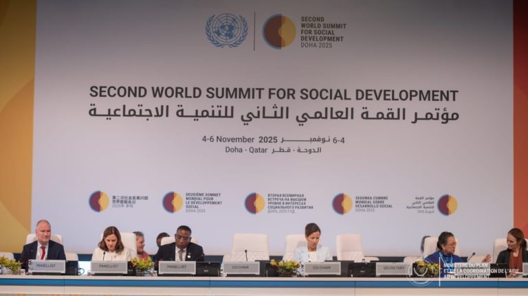 Deuxième Sommet Mondial pour le Développement Social : « Investir dans les populations, c’est investir dans la paix et la durabilité » : Guylain Nyembo