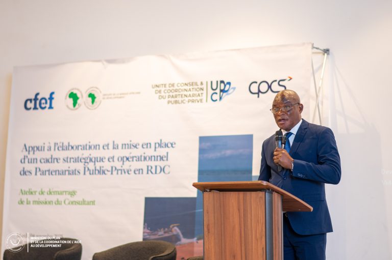 Le SG au Plan et CAD Daniel Epembe lance l’atelier de démarrage de la mission d’appui à l’UC-PPP