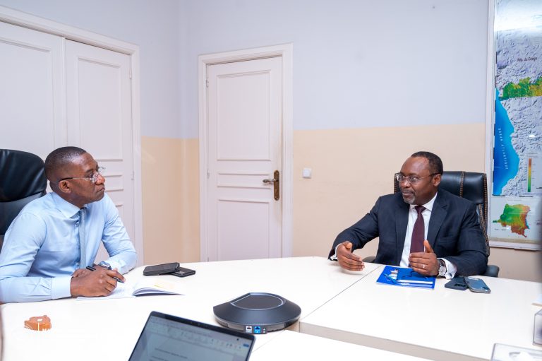 RDC – Banque mondiale : Guylain Nyembo et Albert Zeufack s’accordent sur un nouveau cadre de travail pour accélérer les projets d’investissement le long des corridors Inga, Lobito et Centre-Est