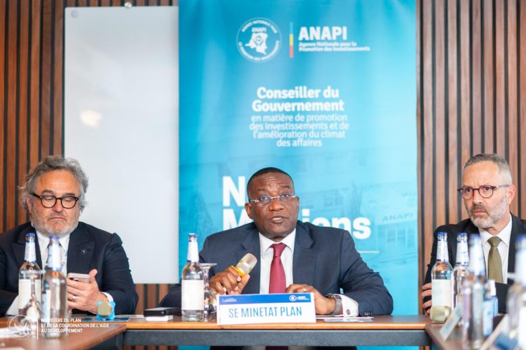 Semaine française de Kinshasa Guylain Nyembo présente la RDC comme une terre d’opportunités pour les investisseurs français