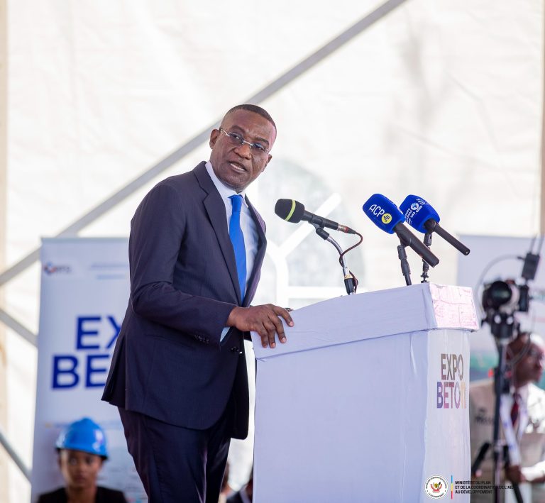 Expo-Beton 2026 Guylain Nyembo présente le Plan de développement des provinces de la RDC, avec le Tanganyika comme « laboratoire »