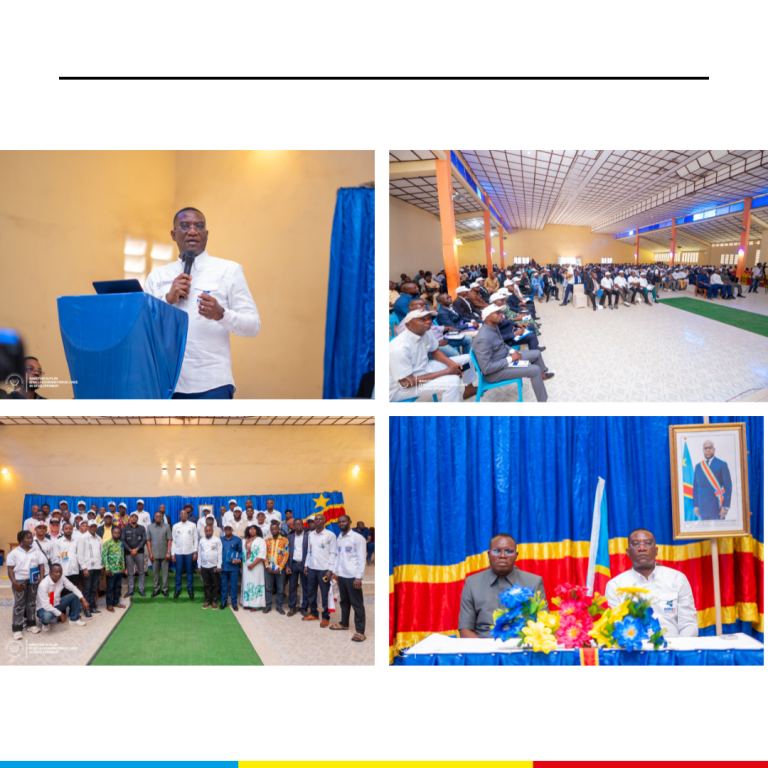 RGPH-2 Après Kinshasa, le Ministre d’État Guylain Nyembo lance la campagne provinciale de sensibilisation dans l’espace Grand Equateur