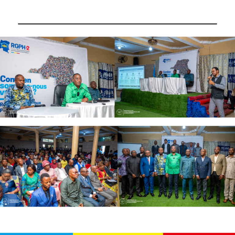 RGPH-2 De Kananga, Mbuji-Mayi jusqu’à Kabinda, Guylain Nyembo porte le plaidoyer pour une RDC mieux connue et mieux planifiée
